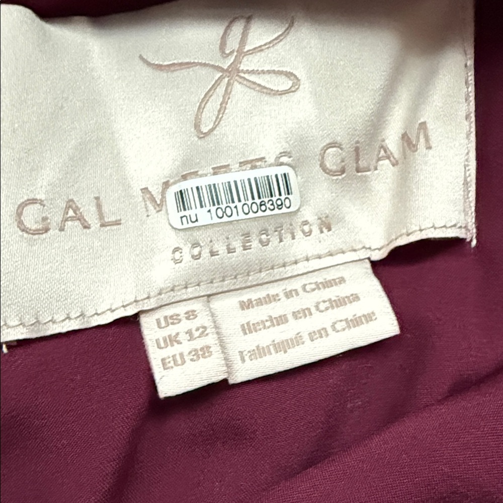 Gal Meets Glam Burgundy Midi Dress - Picture 5 of 10